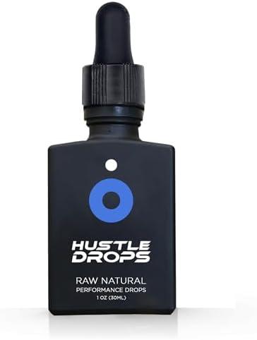 DropFx Hustle Drops - Fast-Acting Respiratory Support with Peppermint & Wintergreen, Natural Breathing Enhancement, Airway Expansion & Oxygen Flow