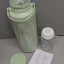 22oz Portable Breast Milk Cooler Bottle-Milk Cooler for Outdoor Travel, Keeps Fresh Cooling for 24+ Hours,Breastfeeding Essentials with 2pcs Bottle for Breastmilk Storage (Mint-Green)