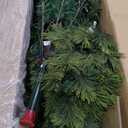 National Tree Company 7.5 ft Pre-Lit Carolina Pine Artificial Christmas Tree, 750 Clear Lights, 1,399 Tips, Includes Stand, Green