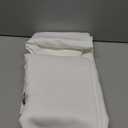 H.VERSAILTEX Patio White Curtains 100x84 Inches for Sliding Door Extral Wide Blackout Curtain Panels Thermal Insulated Room Divider - Grommet Top, 7' Tall by 8.5' Wide