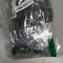 toolant Crinkle Latex Work Gloves Bulk, Rubber Coated Safety Work Gloves for Men and Women, 12 Pairs for Construction, Gardening, Warehouse (Black, Medium)