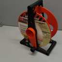 Woods Extension Cord Storage Reel - Holds Up to 150 Feet of 16/3 or 125 Feet of 14/3 Gauge Cord - Tangle-Free Design for Indoor or Outdoor Use - Side-Mounted Crank - Red & Black