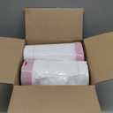 Amazon Basics 13 Gallon Tall Kitchen Drawstring Trash Bags, Clean Fresh Scent, 10% Post Consumer Recycled, 200 Count (White)