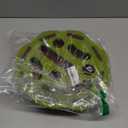 Cat Scratch Puzzle Enrichment Box, Cat Nail File Enrichment Box, Cats Nail File Scratcher, with Bell for Indoor Cats Scratching and Hunting Mental Felt Maze Box(Green,Flower-Shaped)