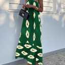 PRETTYGARDEN Women's 2026 Summer One Shoulder Maxi Dress Printed Flowy Boho Long Sundresses Spring Beach Vacation Clothes (M)