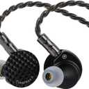 Linsoul 7Hz Timeless II in Ear Monitor, Upgraded 14.5mm Planar Magnetic Driver IEM, Wired Earbuds, with Tunable Nozzle and 7N OCC IEM Cable for Musician Audiophile (Timeless II)
