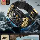 SUPCASE for Apple Watch 11/10 46mm Case with Band (Unicorn Beetle Ore), [Anti-Scratch] [Military-Grade Protection] Rugged Sport Men Bumper Case Cover with Adjustable Strap Band for iWatch 11/10 46mm, Gold