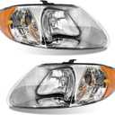 Headlight Compatible with Grand Caravan Town & Country 2001-2007