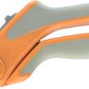 Fiskars Easy Action Tabletop Rag Quilt Snip, Gray Orange, 8" (190600)
