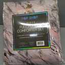Pop Shop Marble Comforter Set, Full/Queen, Rose Gold