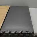 EVA Foam Mat Tiles 12-Pack - 48 SQ FT of Interlocking Padding for Garage, Playroom, or Gym Flooring - Exercise Mat or Baby Playmat by Stalwart (Black) (24"L x 24"W x 0.5"Th)