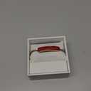 Zyee Syee Fitness Tracker with Sleep Tracking, 24/7 Activity Tracker, Step Tracker, Heart Rate, Blood Oxygen, Stress Management, 5ATM Waterproof, No Subscription Fee for iOS & Android (Rose Gold&Red)