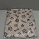 Puppy Pads with Pheromones, Washable Puppy Pee Pads for Dogs Reusable Puppy Pads for Dogs and Cats(with Pet Hair Removal Gloves) (Large, Brown Bone)