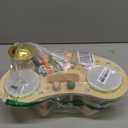 Asweets 7 in 1 Kids Drum Set for Toddlers Wooden Xylophone Musical Instruments Kit Play Set for Toddler Baby Drum Set Montessori Toys Sensory Toys Birthday Gifts for Girls Boys (Moon)