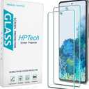 (2 Pack Designed for Samsung Galaxy S20 FE, Galaxy S20 FE 5G, Galaxy S20 FE 5G UW Tempered Glass Screen Protector, 9H Hardness, Support Fingerprint Reader, Case Friendly