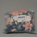 Women High Waisted Swimsuit Halter Triangle Bikini Mold Cup Swimwear Push Up Bathing Suit (Large, Floral1-21378)