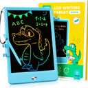 KOKODI LCD Writing Tablet 8.5-Inch Colorful Doodle Board, Electronic Drawing Tablet Drawing Pad for Kids, Educational and Learning Kids Toys Gifts for 3 4 5 6 7 8 Year Old Boys and Girls(Blue)