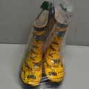 OAKI Toddler Rain Boots Lightweight Waterproof Rubber Boots for Kids with Easy-On Handles Durable Kids Outdoor Footwear, 12