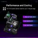 ASUS ROG STRIX Z890-F GAMING WIFI Intel Z890 LGA1851 DDR5 8600 DP HDMI 2xUSB4 5x M2 USB3.2 WiFi 7 + BT AURA RGB 2.5Gbit LAN ATX 16+1+2+2 Power Phases, Thunderbolt 4, DIMM FIT, M.2 Q-Release