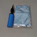 52 pcs Blue Foil Letter Balloons with Air Pump, 16 Inch 2 A-Z Sets - Mylar Alphabet Balloon Kit for Birthday Banner & Party Decorations