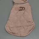 Mile High Life Dog Warm Coat, Small Dog Winter Jacket Windproof Water Resistant Cold Weather Coats Cozy Snow Jacket Vest for Puppies (Pink, X-Small Chest 11.8")