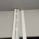 Cordless Room Darkening Venetian Blind - 27 Inch Width, 64 Inch Length, 2" Vinyl Slat Size - White - GII Luna Light Filtering Horizontal Mini Windows Blinds for Interior by Achim Home Decor, White 