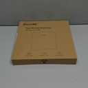 Ovutek Bathroom Scale for Body Weight, Highly Accurate Digital Weighing Machine for People, Upgraded Batteries Included, Compact Size, LED Display, Physician Scale with Sturdy Tempered Glass, 400lb (White)