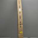 Extra Long Curtain Rods for Window 144-240", Telescoping Heavy Duty 1-Inch Single Drapery Rods for Window with Cap Finials, Matte Black