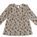 cora dress || prairie quail, 3T