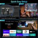 2026 Updated TV Antenna,4500+ Miles Range Antenna for Smart TV Indoor/Outdoor,360 Reception Digital TV Antenna for Local Channels and All Smart/Old TVs-40ft Thick Coax Cable and Amplifier