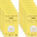 Vacuum Bags Replacement for Kenmore Canister C/Q 5055 50555 50557 50558 and Panasonic Type C-5 C-18 Vacuums - Premium Vacuum Cleaner Dust Bag - 12 Pack