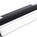 REPTI ZOO T5 HO UVB Lighting Combo Kit, Terrarium Hood Comes with Desert 10.0 UVB T5 Lamp (24W)