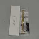 MioHHR Slim Metal Bands Compatible with Apple Watch Bands for Women 38mm 40mm 41mm 42mm (Series 11 10), Stainless Steel Strap Bands for iWatch Series 11 10 9 8 7 6 5 4 3 2 1 SE3/2/1, Gold