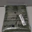 Bed Skirt Queen Size Ruffled Bed Skirt with Split Corners, 16 Inch Drop Dust Ruffle Bed Skirt with Platform, Green, Queen - 16" Drop