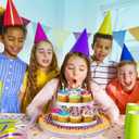 30x 2nd Birthday Cupcake Toppers – Edible Happy Birthday Décor, Wafer Sheet Cake Decorating