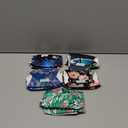 wegreeco Small Dog Diapers Male, Reusable Belly Bands for Male Dogs, Washable Doggie Puppy Diapers Wraps, Medium Large Size(5 Pack X-Small, Hawaiian)