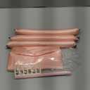 Hairro Heatless Hair Curler Set, 5-in-1 No Heat Overnight Curling Kit for Long Hair, 3 Pack Jumbo Flexi Rods with Satin Scarf & Detangling Comb, Styling Rollers for Easy Waves, Pink