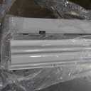 Eclipse 2in. Faux Wood Blinds, 59"W x 48"L in White - Cordless Window Blinds, Certified Safe for Children & Pets, Light Filtering, Wand Tilt and Smooth Easy Operation, Window Shades for Home