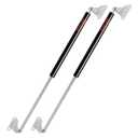 28 inch Gas Struts 100 lbs for Heavy Lids RV Bed Lift Support Shocks,28" Gas Spring Props 445N with Mounting Brackets for Truck Cover Camper Shell Cabinet Lids, Pack of 2