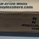 FDW | 8 Inch Twin Mattress | Medium Firm | Gel Memory Foam Mattress | White | Bed in a Box, CertiPUR-US Certified | Pressure Relief, Cooling Ventilated Foam | Washable Removable Cover