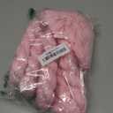 6 Pack Light Pink Cheesecloth Table Runner 17x108 Inch Semi Sheer Boho Gauze Cheese Cloth Fabric Table Runners, for Wedding Party Baby Shower Birthday Home Decor Garden Farmhouse