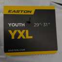 Easton Boys' Piped (XX-Large, White/Black)