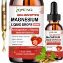 Cortisol Supplement Liquid Drops,Cortisol Reducer w.Magnesium Glycinate,Ksm-66 Ashwagandha,L-Theanine,Liquid Magnesium Cortisol Drink Mix for Cortisol & Hormone Balanced,Relax,Calm