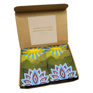 Atlas coffee Club, Rwanda, Dark Roast, Tasting Notes Raisin, Rye and Black Tea, Two packs, Whole Bean, 12oz each
