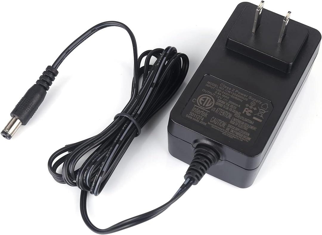 ALED Light 12 Volt 2 Amp LED Strip Light Power Adapter, AC to DC, 2.1mm X 5.5mm Plug, Regulated 12V 2A Power Supply Wall Plug for LED Strip Light (00)