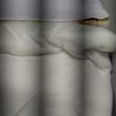 TEXAS LINEN CO. 100% Organic Cotton Sheets Twin Size - 3 PC Organic Cotton Percale Sheets Twin Set (White), Soft, Cooling Breatable Bedsheets, 16" Deep Pocket Hotel Bedding - GOTS Certified