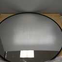 Round Mirror 30 inch, Large Round Mirror, Black Circle Mirrors Aluminum Frame, Circle Mirrors for Wall, Bathroom, Living Room, Hallway. Black