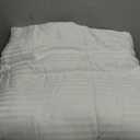 Bedsure Duvet Insert Queen Size - Lightweight Comforter, Quilted Summer Duvet Insert, Down Alternative Summer Comforter with 8 Tabs, Ultra Soft, Striped, Machine Washable, Queen, 88x88 inches 