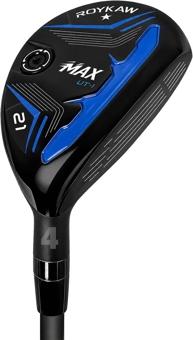 Roykaw Hybrid Golf Club 4,5,6 Golf Hybrid for Right Hand, Rescue Club Golf, with Cover