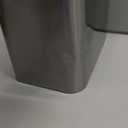 Cesun Small Bathroom Trash Can 2.1 Gallon Wastebasket, Modern Metal Garbage Can Office Waste Basket, Silver Stainless Steel Trash Bin for Bedroom, Home Office, Toilet, rv, Near Desk, Under Sink. Silver